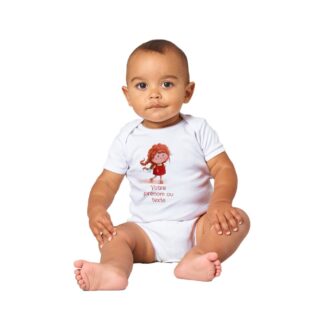 Grenouillère bébé classique à manches courtes fillette