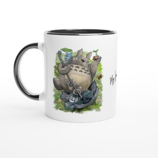 Mug en céramique blanche de 325 ml (11 oz) avec intérieur coloré