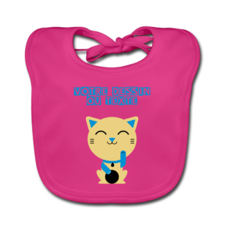 Bavoir bio Bébé à personnaliser