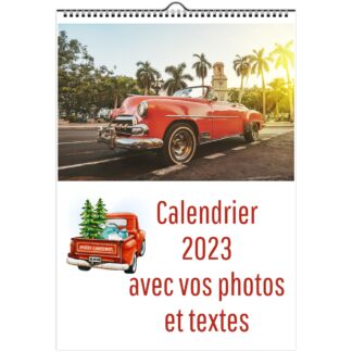 Calendriers muraux A4 ou A3