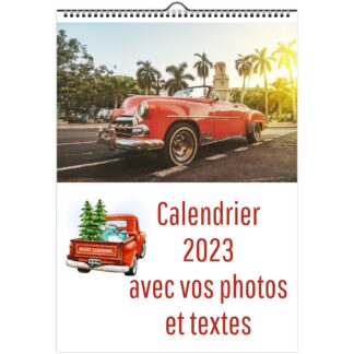 Calendriers muraux A4 ou A3