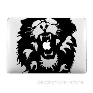 Decal - autocollant  Sticker MacBook lion