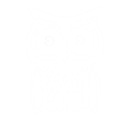 Sticker autocollant chouette hibou