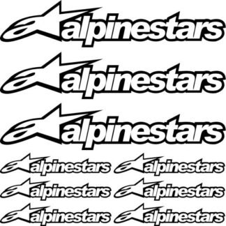 Kit sticker autocollants Alpinestars