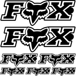 Kit sticker autocollants Fox
