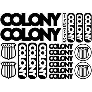 Kit stickers vélo mountain bike Colony