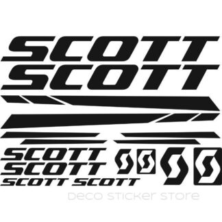 Kit stickers vélo mountain bike Scott