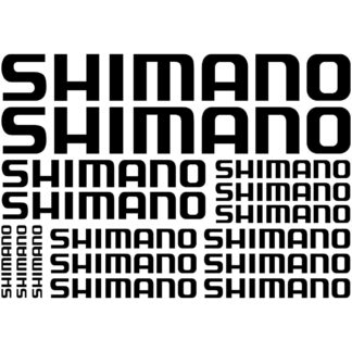 Kit stickers vélo mountain bike Shimano