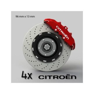 Lot de 4 stickers étriers de frein Citroën