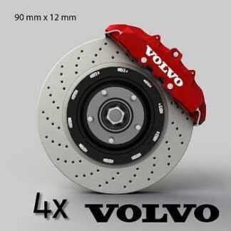 Lot de 4 stickers étriers de frein Volvo