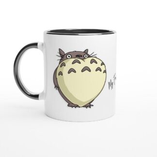 Mug Totoro coeur avec intérieur coloré