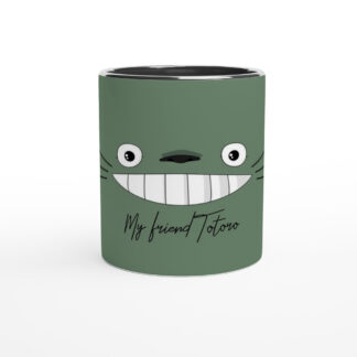 Mug en céramique blanche 325 ml (11 oz) avec intérieur coloré