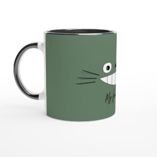 Mug en céramique blanche 325 ml (11 oz) avec intérieur coloré