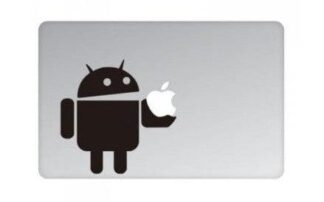 STICKER MACBOOK Androïd