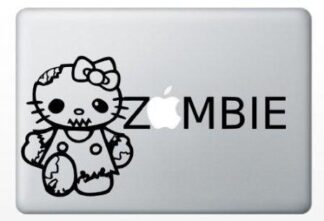 STICKER MACBOOK Hello Kitty ZOMBIE