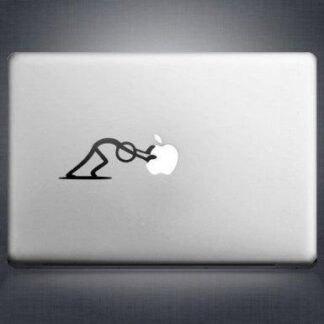 STICKER MACBOOK Pushing Man