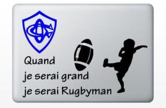 STICKER MACBOOK Rugby CASTRES Olympique