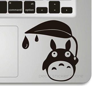 Sticker Autocollant  ❤️ Totoro feuille