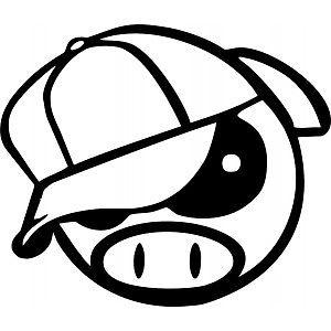 Sticker COCHON - PIG JDM