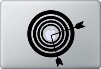 Sticker Macbook Cible et flèche
