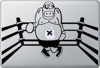 Sticker Macbook King Hippo (Punch Out)