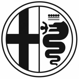 Sticker autocollant Alfa Romeo rond