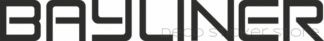 Sticker autocollant Bayliner bateau taille et couleur au choix
