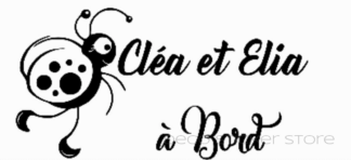 Sticker autocollant Bébé à bord modèle 22