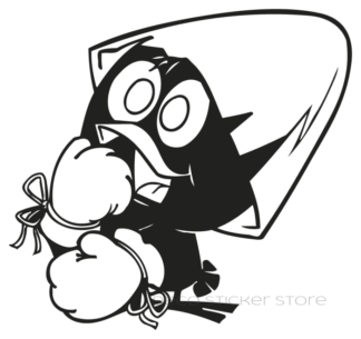 Sticker autocollant Calimero