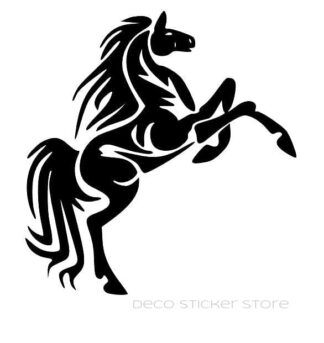 Sticker  autocollant Cheval TRIBAL