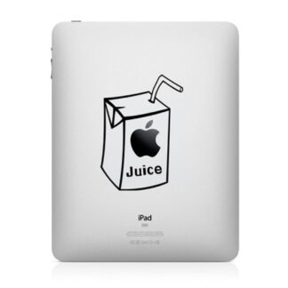 Sticker autocollant IPad Apple jus de pomme