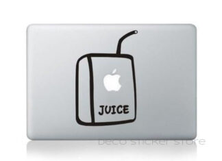 Sticker autocollant Juice Box Macbook Air et Macbook