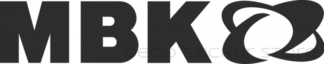 Sticker autocollant MBK taille et couleur au choix