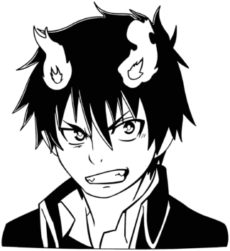 Sticker autocollant Rin Okumura