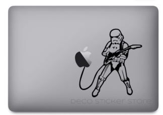Sticker autocollant Star War Trooper MacBook