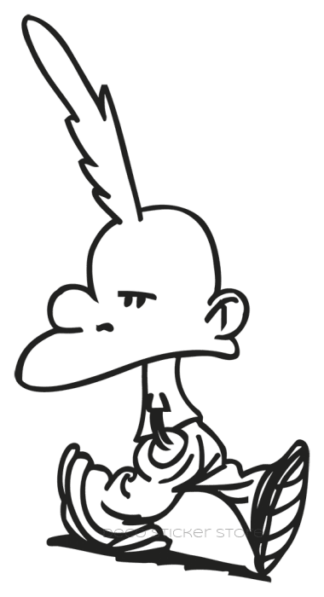 Sticker autocollant Titeuf