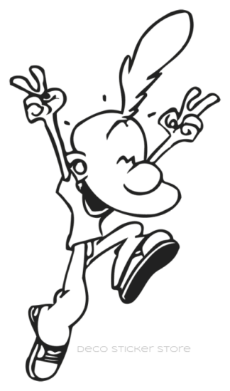 Sticker autocollant Titeuf heureux