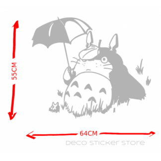 Sticker autocollant Totoro 64cm x 55cm