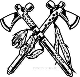 Sticker autocollant indien