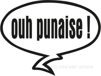 Sticker autocollant ouh punaise Simpson