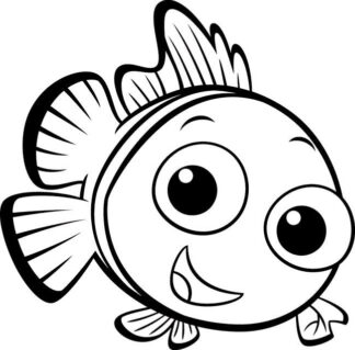 Sticker autocollant poisson Nemo
