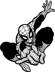 Sticker autocollant spiderman Deco Sticker Store