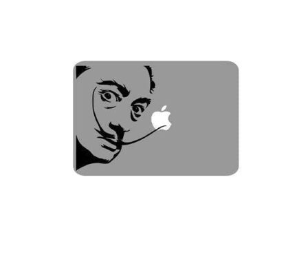 Stickers Macbook Salvador Dali