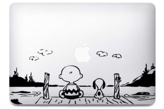 Stickers autocollant Lac pour MacBook
