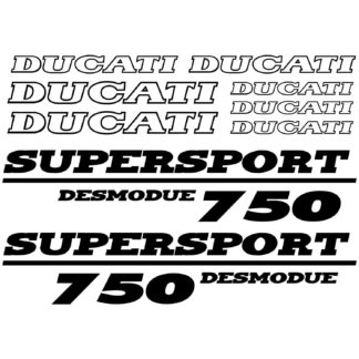 kit Stickers moto Ducati 750 desmodue