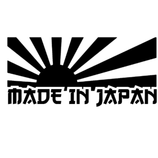 Sticker autocollant JDM voiture soleil levant japon