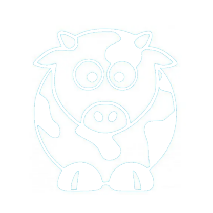 Sticker Vache 2