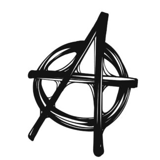 Sticker autocollant A de Anarchy