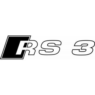 Sticker Autocollant  Audi Rs3 b