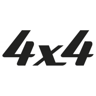 Sticker Autocollant 4x4